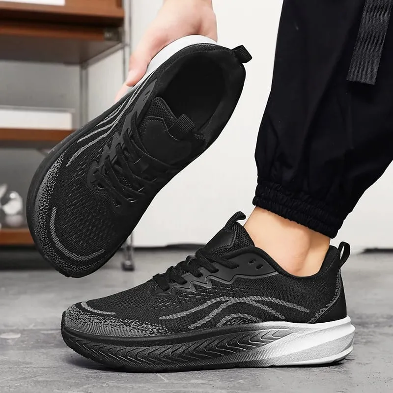 Outdoor Men's Casual Sneakers Minimalist Barefoot Shoes Running Shoes Lightweight Breathable Zero Soles Wide Toe Walking Shoes