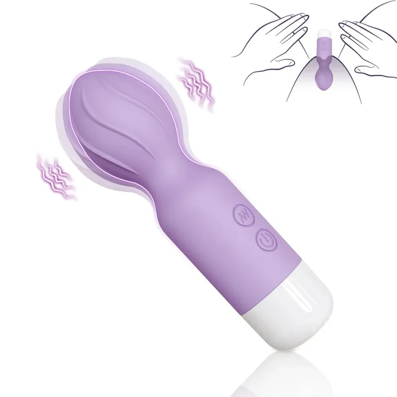Mini Sex Toy Vibrator for Women G-Spot Clitoris Stimulate Magic Wand Pleasure Dildo for Couples Body Massage Adult Supplies