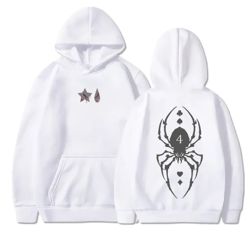 Japan Anime Hunter X Hunter Hoodies Unisex Japanese Harajuku Fashion Casual Hooded Sweatshirts Y2k Cartoon Graphic Sweatshirts
