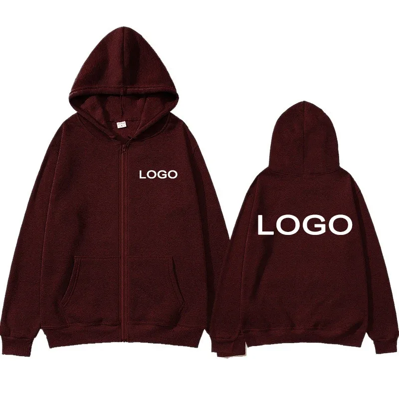 Nako - customize na Naka - print na Lalaki Babae Zipper Up Hoodie Maluwag na Kaswal na Damit Fashion Long Sleeve Hooded Pullover Personality Sweatshirt — image 11