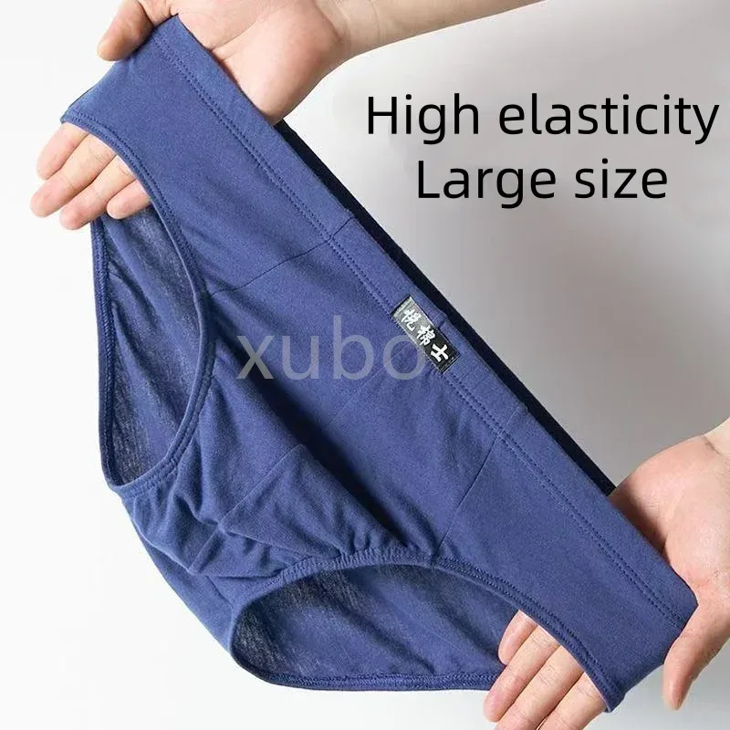 Cotton Men's Briefs Underwear - Male Knickers Panties Pant Shorts 2025 Sexy 5XL 6XL Sizes - 2/3/4/5Pcs/Lot