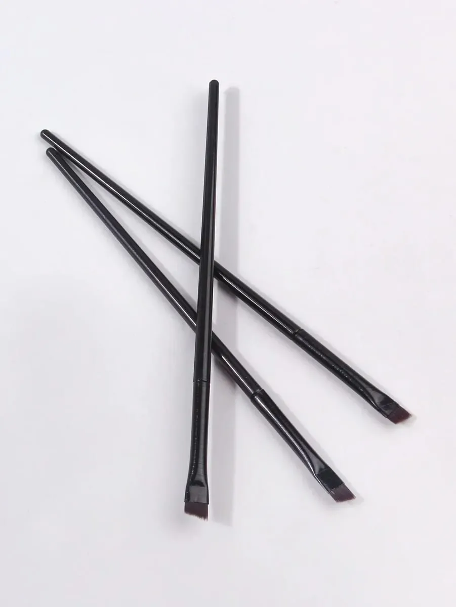 Flat Eyeliner Make up Brush Super Thin Angled Eyeliner Eyebrow Makeup Brushes Professional Exquisite Fine Eyebrow Makeup Tools