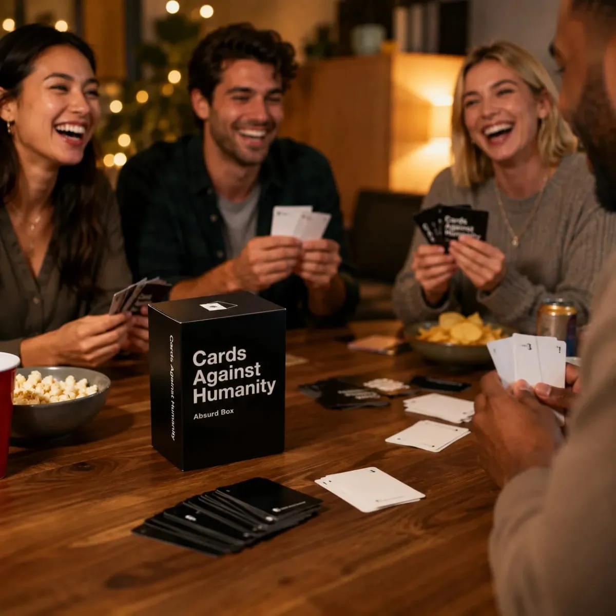Cards Against Humanity Absurd Box Adult Party Card Game Funny Social Icebreaker Friends Game Night English Version