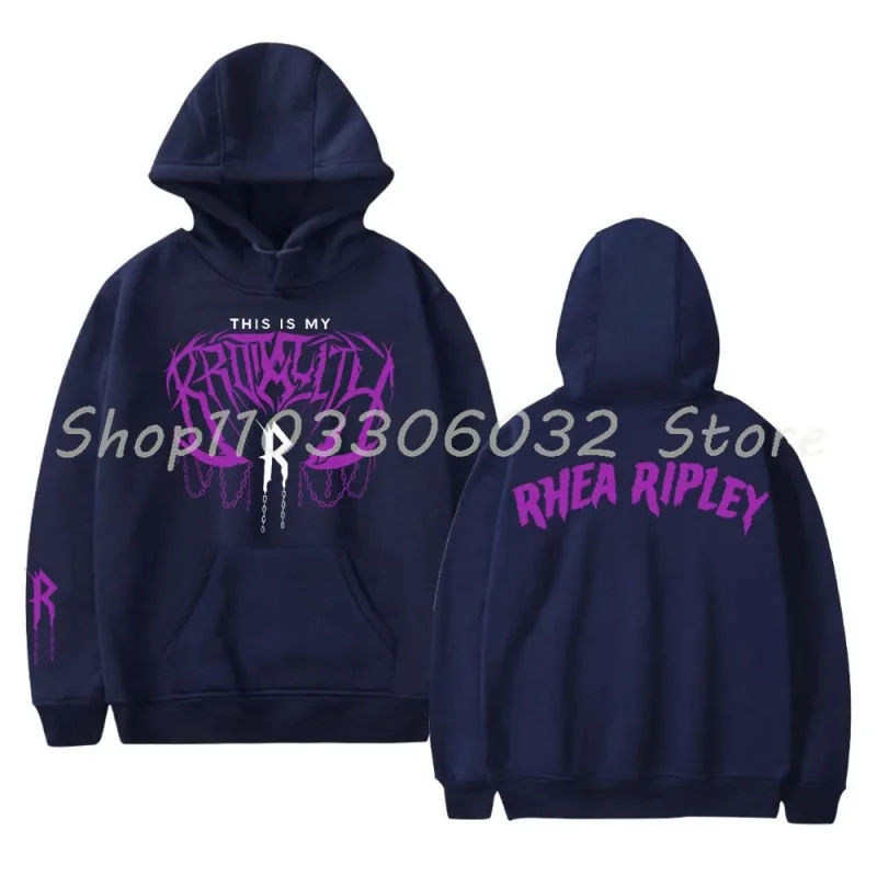 Rhea Ripley Merch Hoodies Women Men Casual Long Sleeve Sweatshirt Clothes