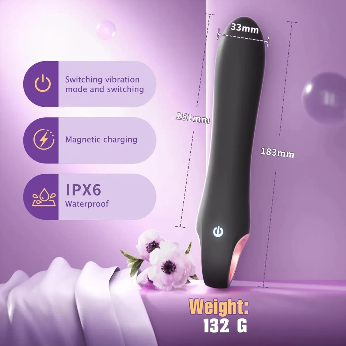 Powerful Fast Orgasm G Spot Vibrator for Women Nipple Clitoris Stimulator Dildo Vagina Massager Female Sex Toys for Adults Goods