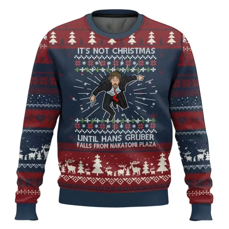Family Guy 3D Print Christmas Ugly Sweater Style Casual Festival Theme Jacket for Men And Women Autumn Winter Outerwear