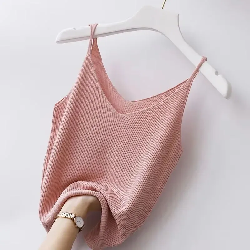 Women Summer Tanks Camis Vest Fashion Casual Ladies Street Tanks Tops Tees Hotsweet