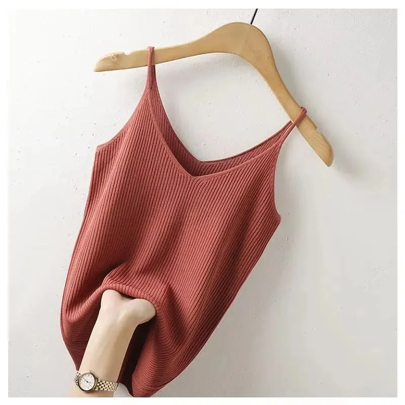 Women Summer Tanks Camis Vest Fashion Casual Ladies Street Tanks Tops Tees Hotsweet