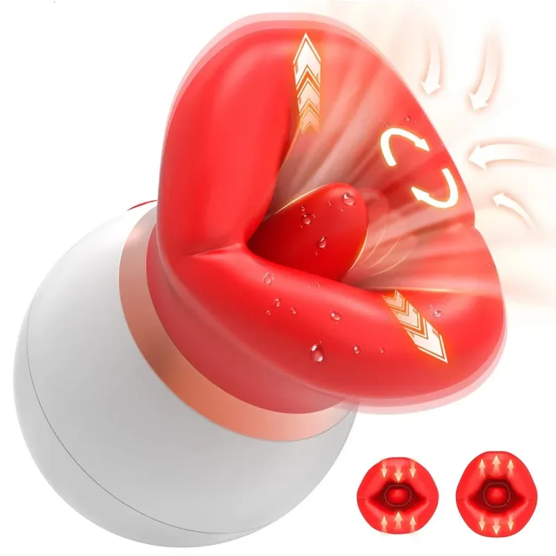 Zungenwackelvibrator für Frauen, Vakuumsauger, Klitoris-Stimulator, weiblicher Masturbator, Brustwarzen, Klitoris-Sauger, Sexspielzeug für Frauen