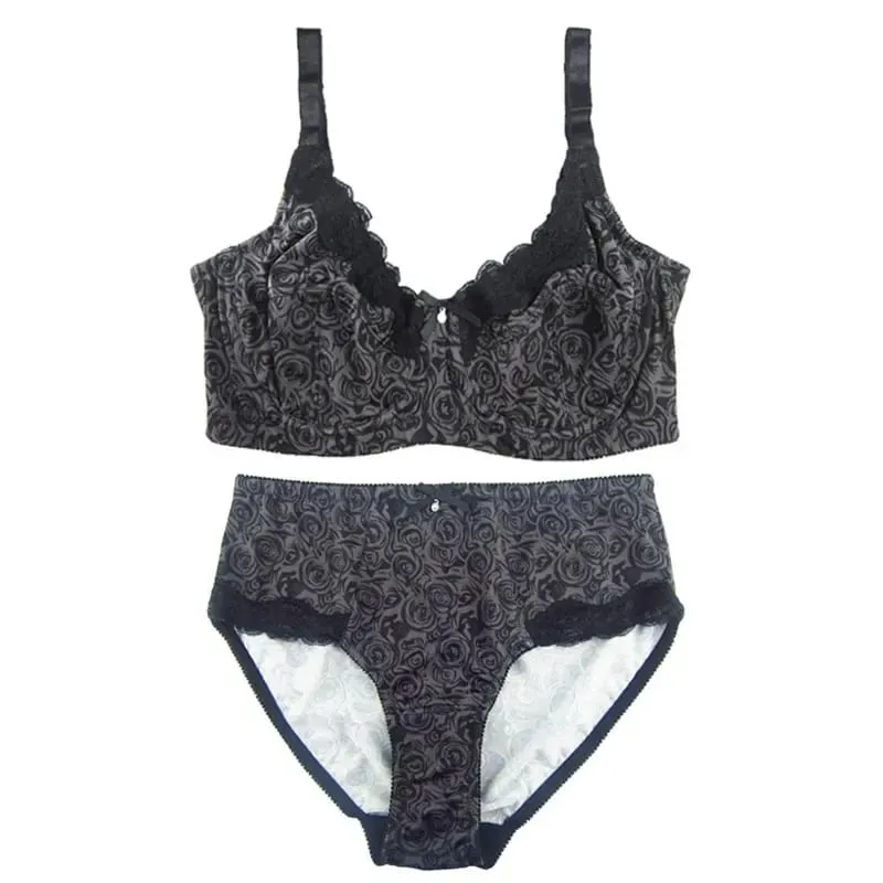 Mierside d0295 conjunto de sutiã plus size, moda quente, sem acolchoamento, lingerie para mulheres, sexy 34/36/38/40/42/44/46 C-D-DD-DDD (e)-f-g
