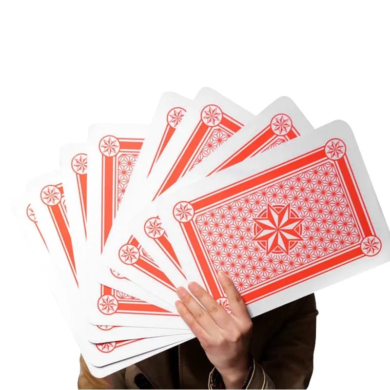 Oversized Playing Cards Jumbo 2x Larger Party Carnival Games For Adluts Juego De Mesa Familiar Divertido Funny Novelty Gifts