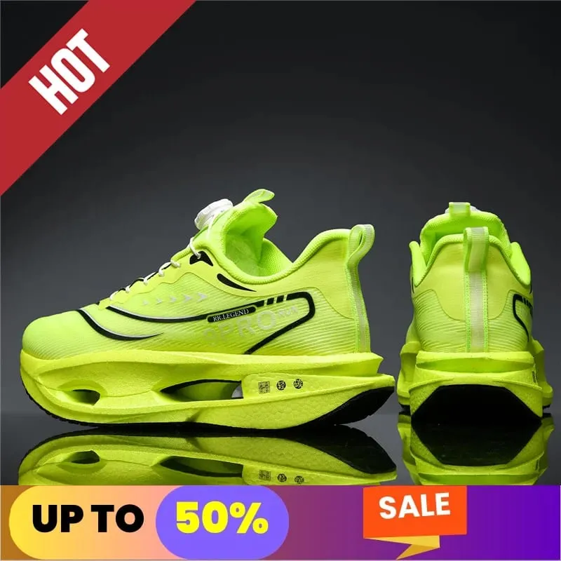 Air Running Shoes Men Sports Marathon Carbon Plate Breathable Lightweight Women Comfortable Athletic Leisure Sneakers Casual