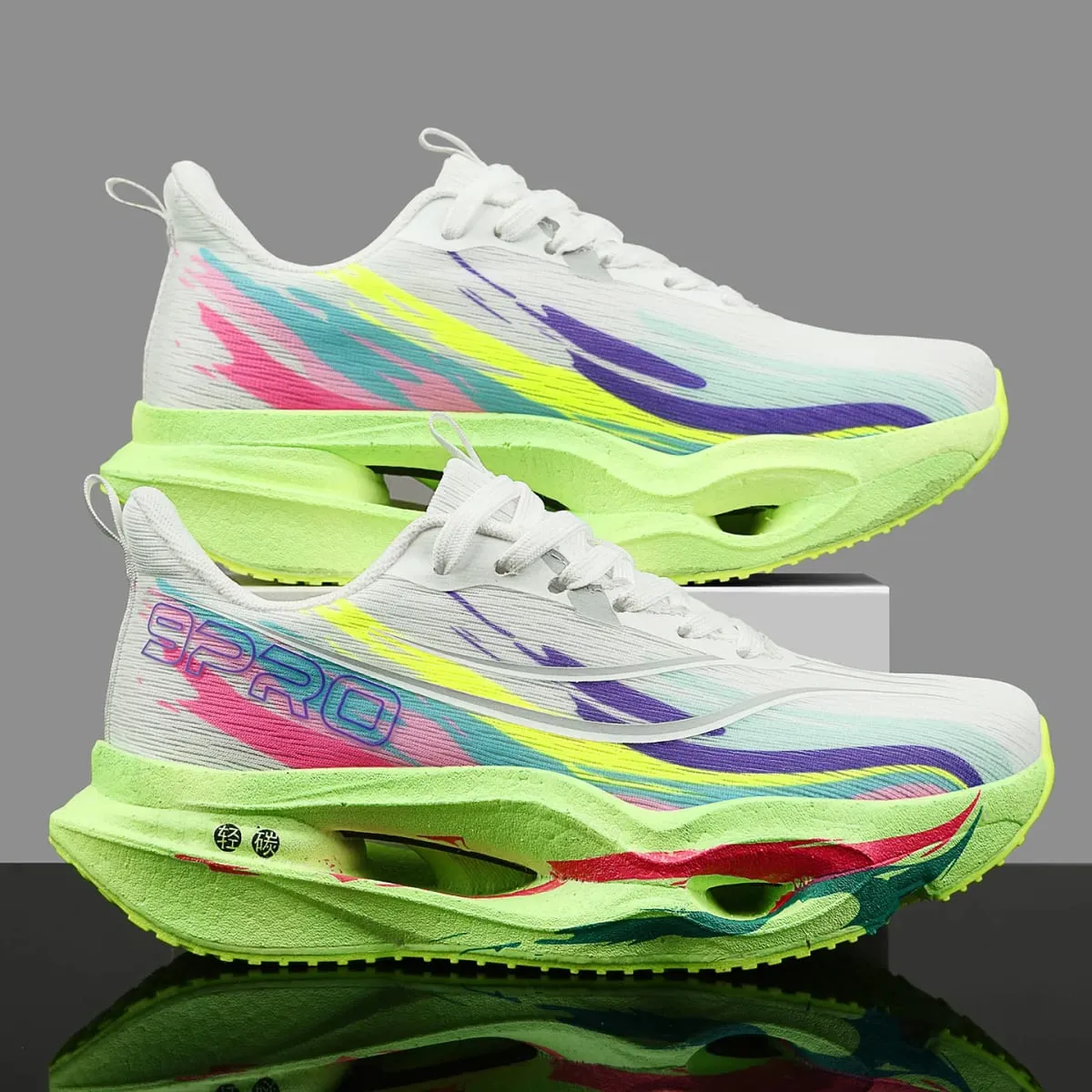 Unisex Running Sneakers Carbon Board Marathon Casual Sports Shoes For Men Comfortable Lightweight Women's Walking Shoes Autumn