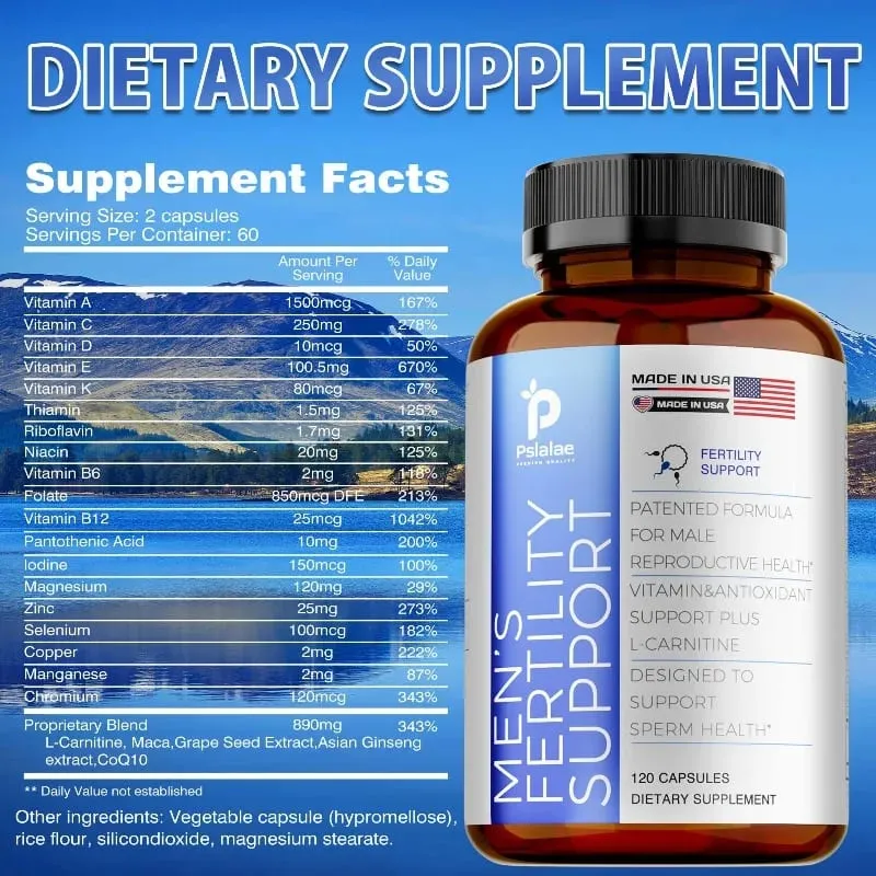 Men Fertility Capsules Promoting Fertility Males Hormone Balance — image 2