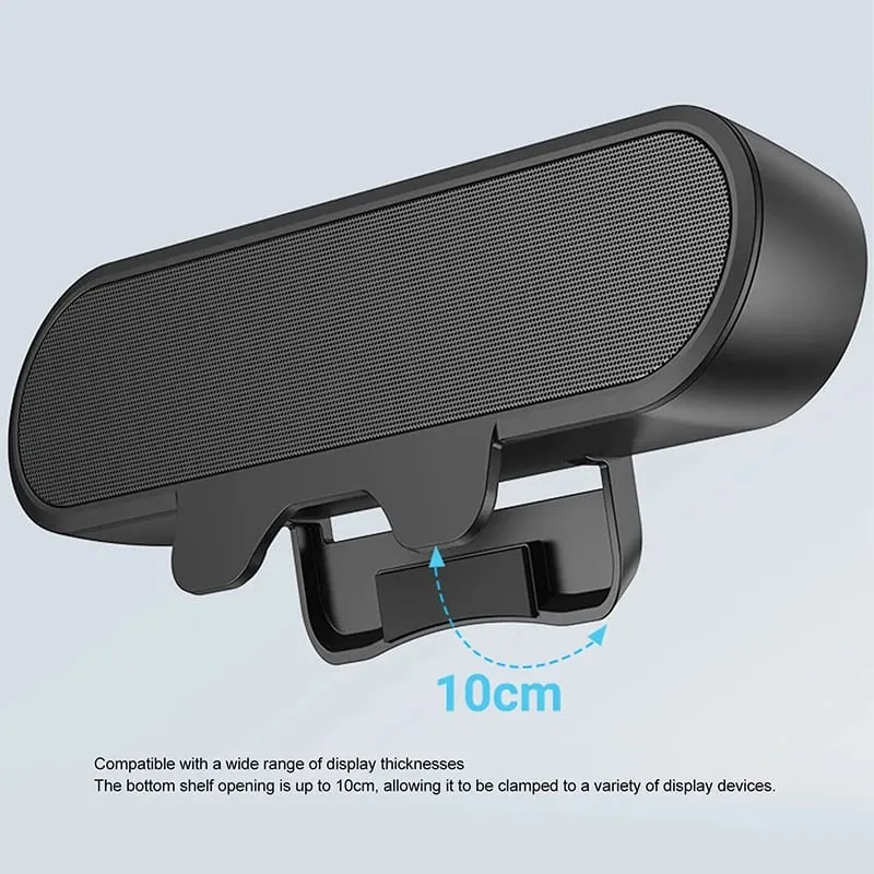 Mini Soundbar Speaker Clip Portable USB Wired Computer TV PC Laptop Desktop Subwoofer Sound Box Music Caixa De Som Bocina Coluna