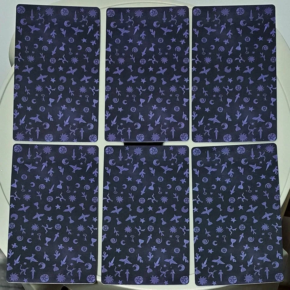 The Shadows We Cast 12*7cm Star Seeker Tarot Deck in Rigid Box - Atmospheric & Mystical 79-Card Set for Intuitive Readings