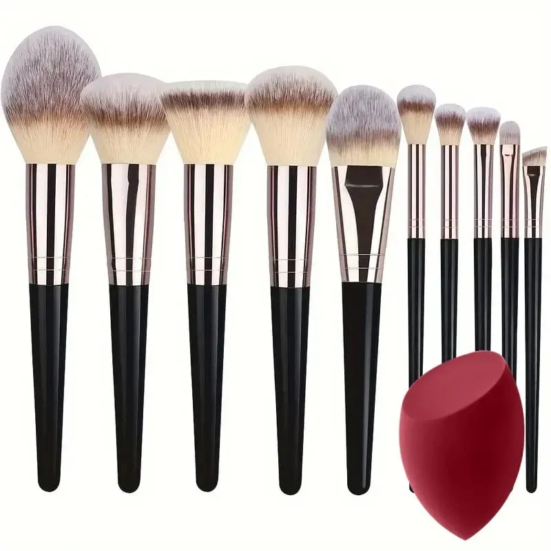 Professional 3-20PCS Makeup Brushes Set Soft Fluffy Foundation Eyeshadow Concealer Blending Kabuki Women Beauty Tool — image 7