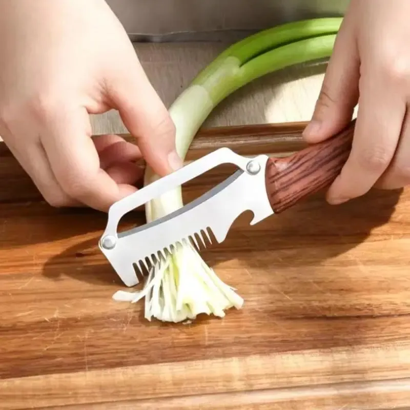 1Pc 2-in-1 3-in-1 Multifunctional Vegetable Peeler With Bottle Opener For Peeling And Slicing Fruits Shredding Scallions.