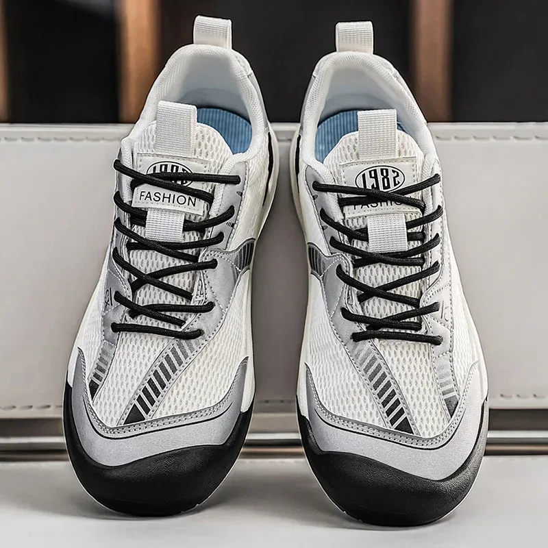 Men's shoes 2026 summer new mesh breathable sports and leisure shoes lightweight versatile and comfortable sports shoes