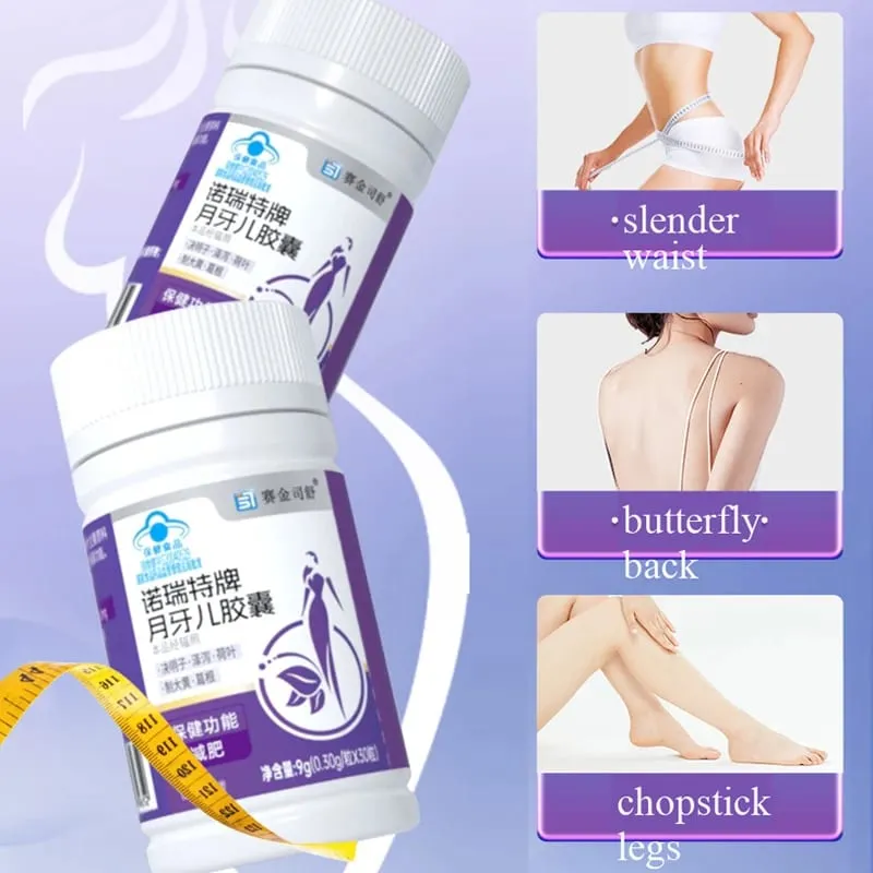 100% Herbal Natural Cassia Seed & Alisma Pills Detox Slim Metabolism Booster Burn Fat Vegan & NO SIDE EFFECT