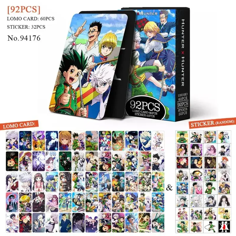 Anime Aanval op Titan‌ Lomo Kaart Ansichtkaart Speelgoed Haikyuu Apotheker Dagboeken Honkai Star Rail Collectie Kaarten Met Stickers Gift