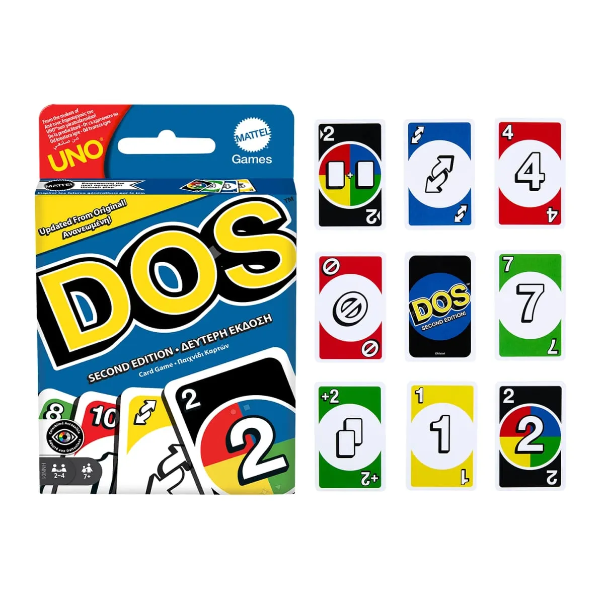 Mattel Games UNO Flip! Toy Game Board Game Cards Hot Wheels No Mercy Super Mario Toy Story DOS Minecraft Elite F1 Collectible