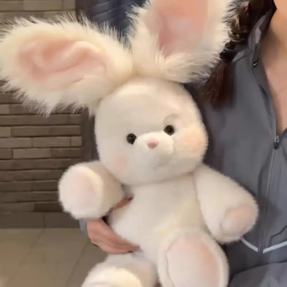Soft Rabbit Stuffed Animal Plush Pillow Emosyonal na Suporta 17.7inch Stuffed Animals Plush na may Mahabang Tenga Mga Cute Stuffed Toys
