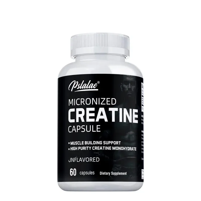 Creatine Monohydrate - 5000 Mg Bawat Paghahatid ng Pre-workout Creatine Upang Tumulong sa Pagbuo ng Muscle na Pagandahin ang Enerhiya at PerformanceSupplements