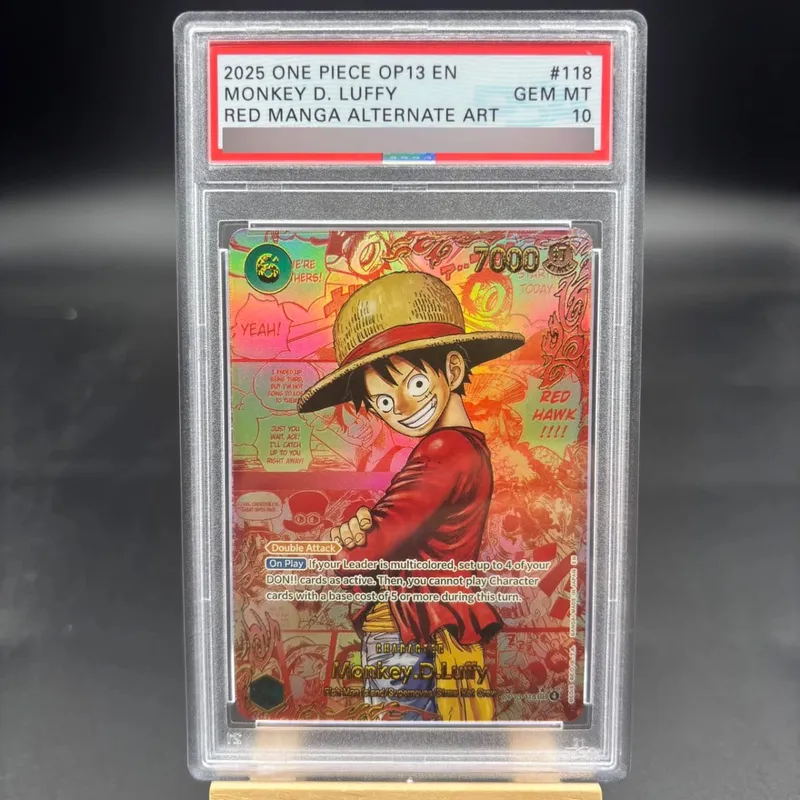 DIY ONE PIECE English Silver Nika Luffy Rating Card OPCG Hancock Ace Teach Zoro Copy Version Anime Collection Cards Gift Toy