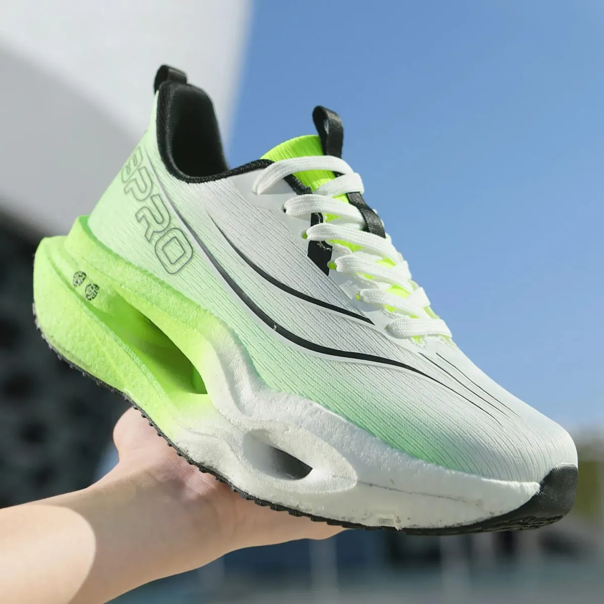 Unisex Running Sneakers Carbon Board Marathon Casual Sports Shoes For Men Comfortable Lightweight Women's Walking Shoes Autumn