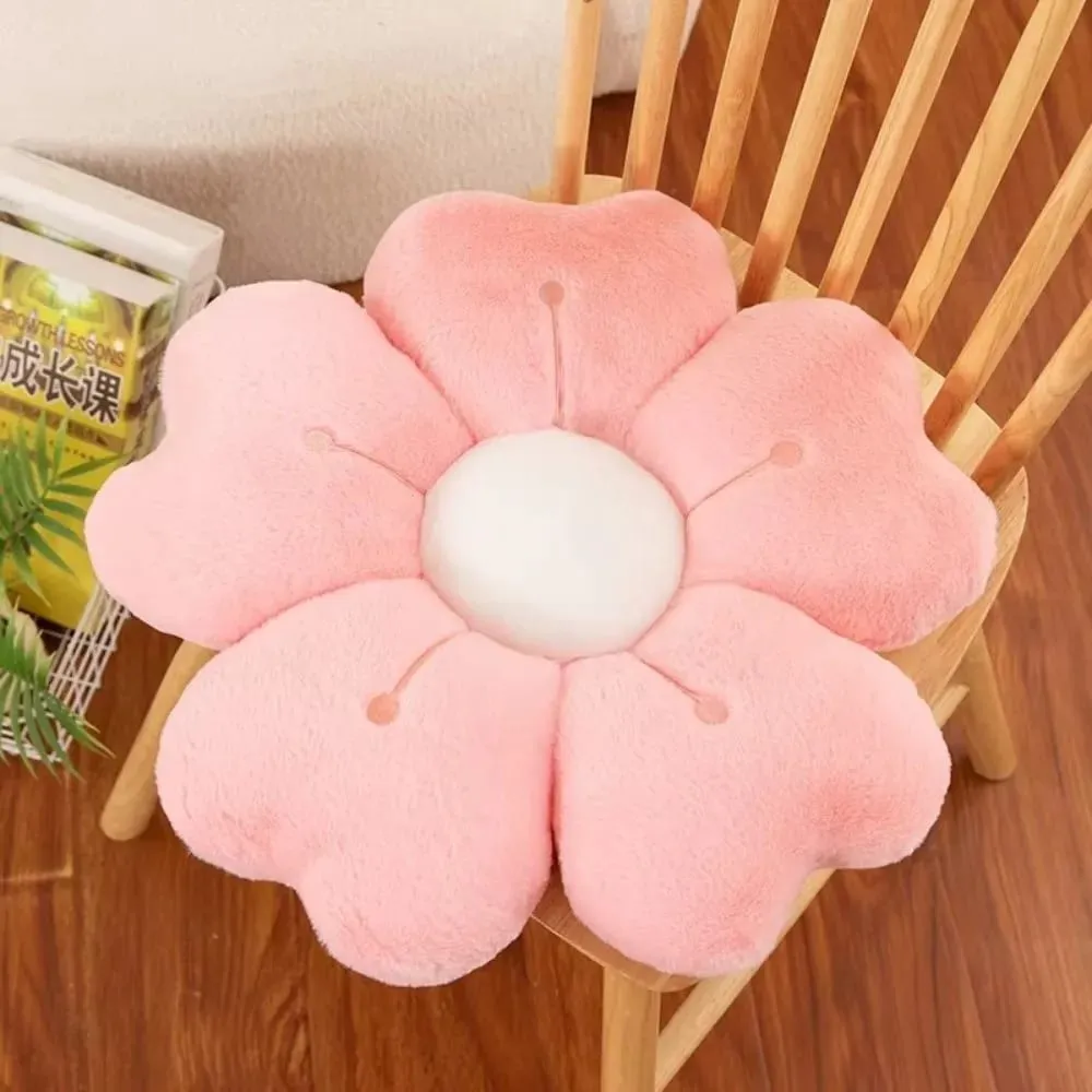 Soft Flower-Shaped Throw Pillow Cute Mattress Comfortable Sofa Decor Cushion Floor Cushion Chair Cushion Gift