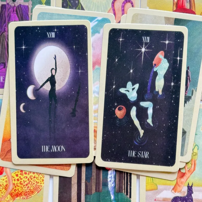 The Infinite Door Tarot Cards 78Pcs English Leisure Entertainment Game Family Gathering Divination Deck Board Playing Game