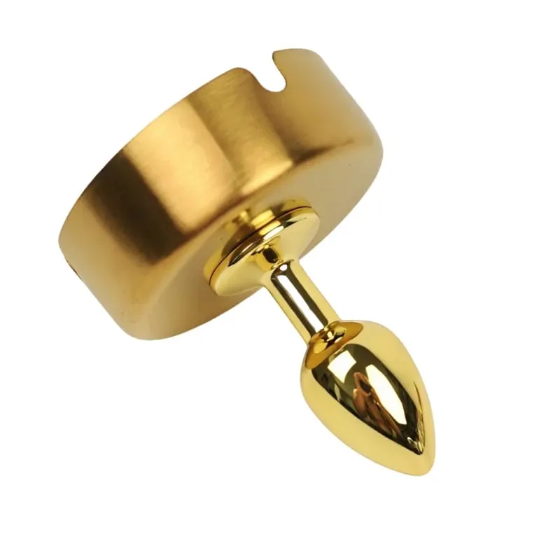 Anal Plug Kits Metal Ashtray Anal Plug Dice Anal Plug Dartboard Anal Plug Adult Sex Toys for Anal Exploration Women Sex Toy