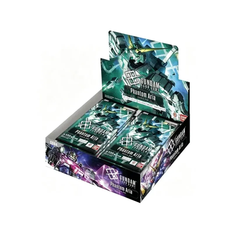 Genuine Bandai Gundam Card Battle Booster Pack Phantom Aria GD04 Basic Deck Chinese Version Anime Game Collection Card