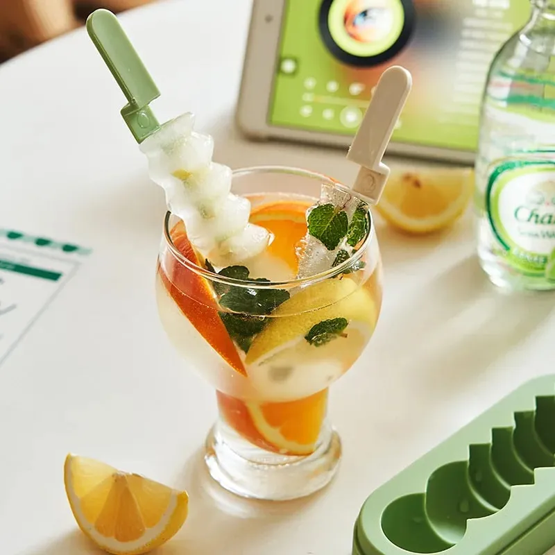 สร้างสรรค์มะเขือเทศบน Sticks Ice Cream Mould เกรดอาหารในครัวเรือน Ice Lolly แม่พิมพ์ซิลิโคน