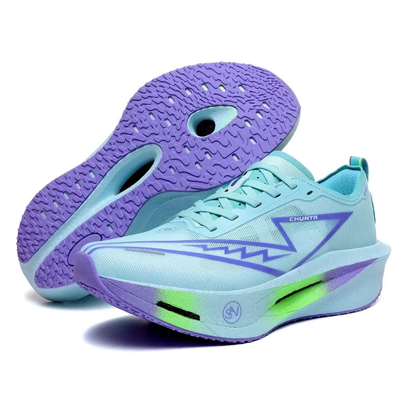 Running Shoes Carbon Board Speciality Marathon Men Sports Breathable Lightweight Women's Comfortable Nonskid Athletic Sneakers
