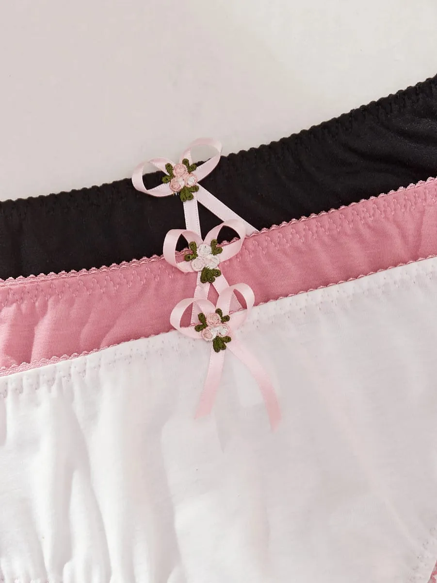 Plus Size Women's Underwear Set Thin Cup Push up Bra with Underwire Side Support Comfortable Stretchy Panties