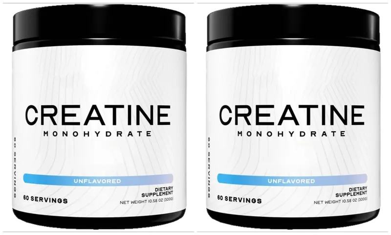 Creatine Monohydrate Powder 300G Unflavored Vegan Muscle Building Strength Cellular Energy Levels Brain Function 60 Servings