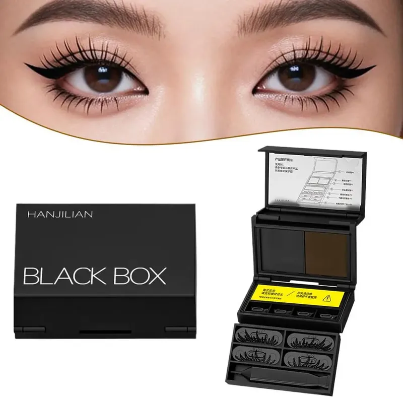 3 σε 1 Lower Eyelash Stamp Eyeliner & Mole 3s Fast Application Φυσικό φορητό μακιγιάζ ματιών μακράς διαρκείας, που δεν γλιστράει 1/2/3 σετ