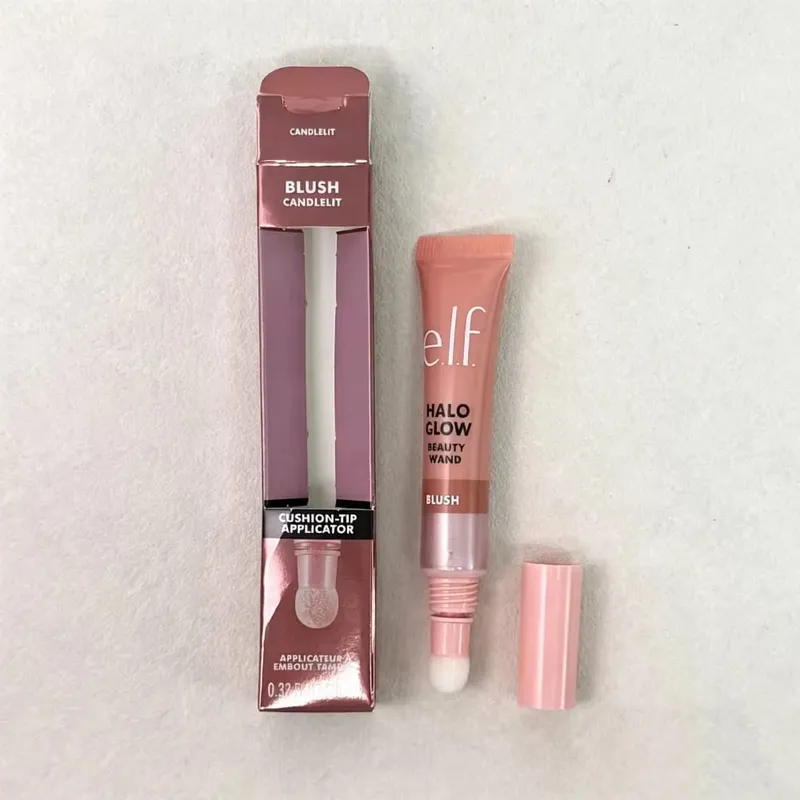ELF Lip Gloss Natural Shine&Blush Liquid Waterproof and Sweat-Resistant Easy to Smudge Lightweight and Long-Lasting Makeup