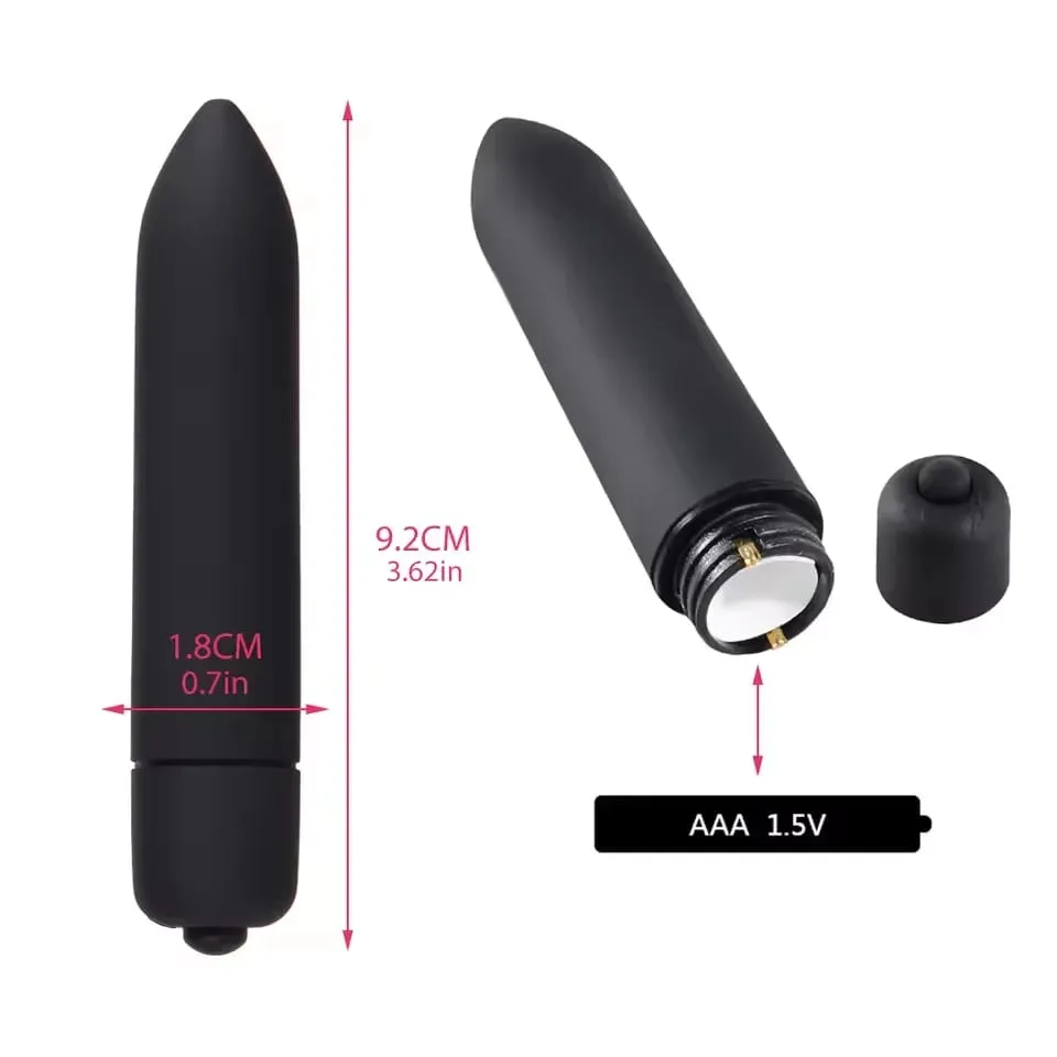 Mini Bullet Vibrator for Women Strong Vibrating Anal Plug Vagina Massager Thrusting Egg Masturbation Sex Toys for Couple