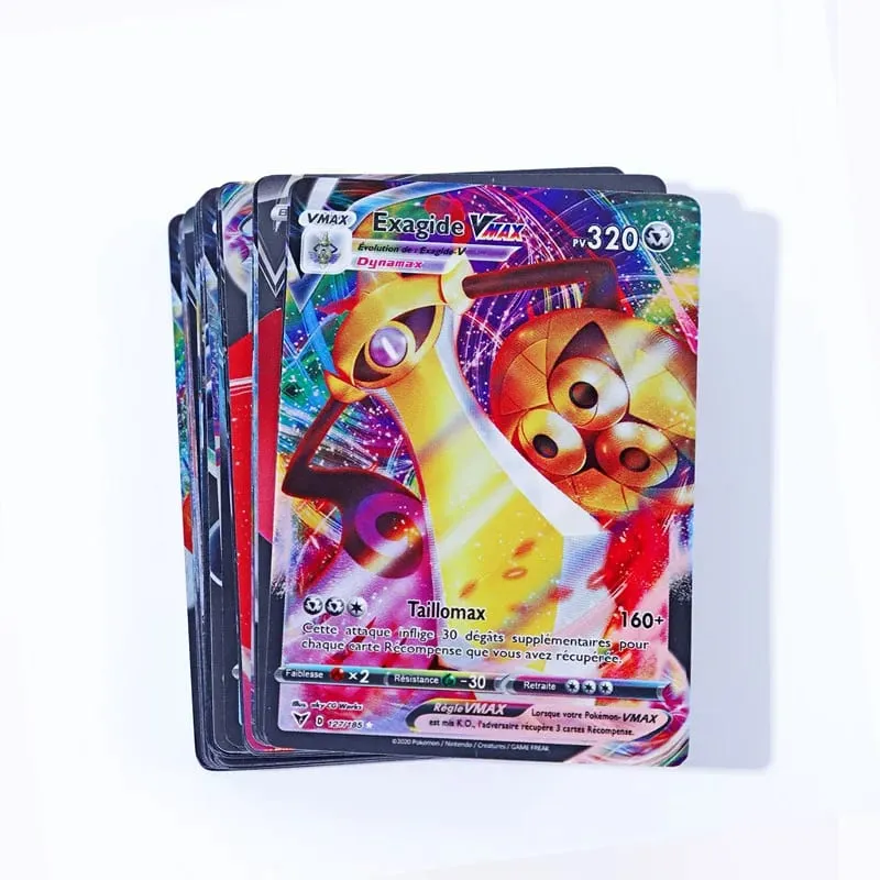 20 DB új francia Pokemons kártya Vstar V GX MEGA TAG TEAM EX Game Battle Card hot sale