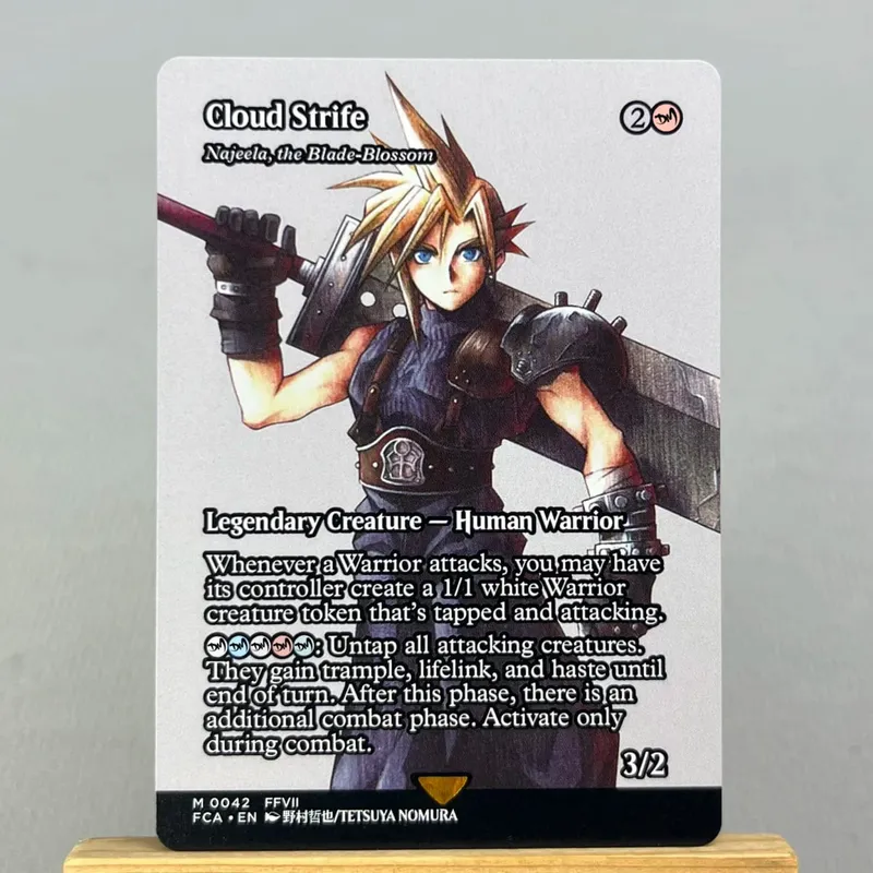 FIN FCA FIC HOLO14-Ⅰ02 Tcg Proxy Cards Vivi Ornitier Summon Bahamut Rhystic Study Y'shtola Night's Blessed