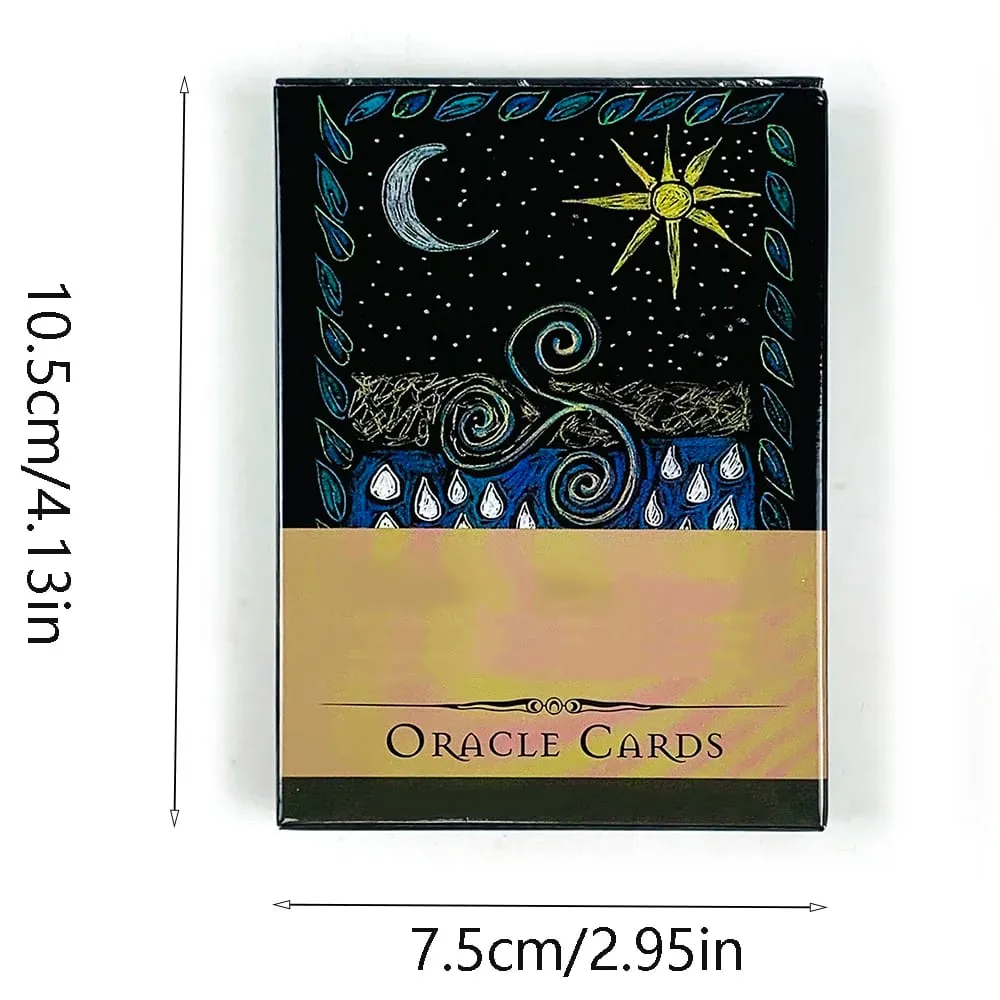Shamanic Healing Oracle Cards Spiritual Healing Divination Oracle Deck Meditation Card Gift for Spiritual Practitioners