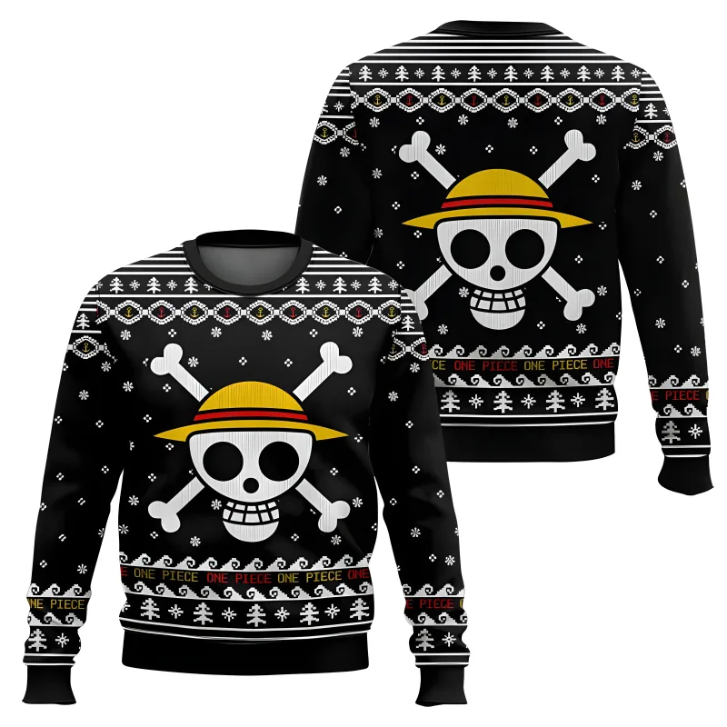 Fantasy chainsaw Christmas Carnival Unisex Sweater Santa Claus Sweater 3D Sweater Autumn and Winter Premium Clothing