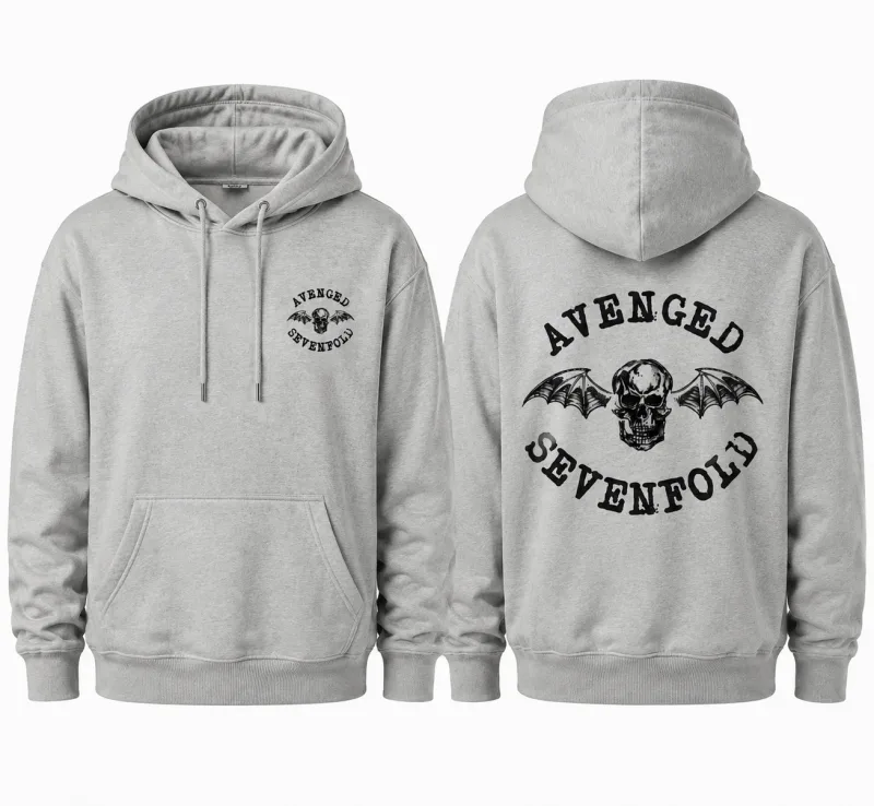 Avenged Sevenfold Pure Cotton Hoodies Men Women Fashion Casual Sportswear Streetwear Men's Sweatshirt Hoodie Harajuku One Piece