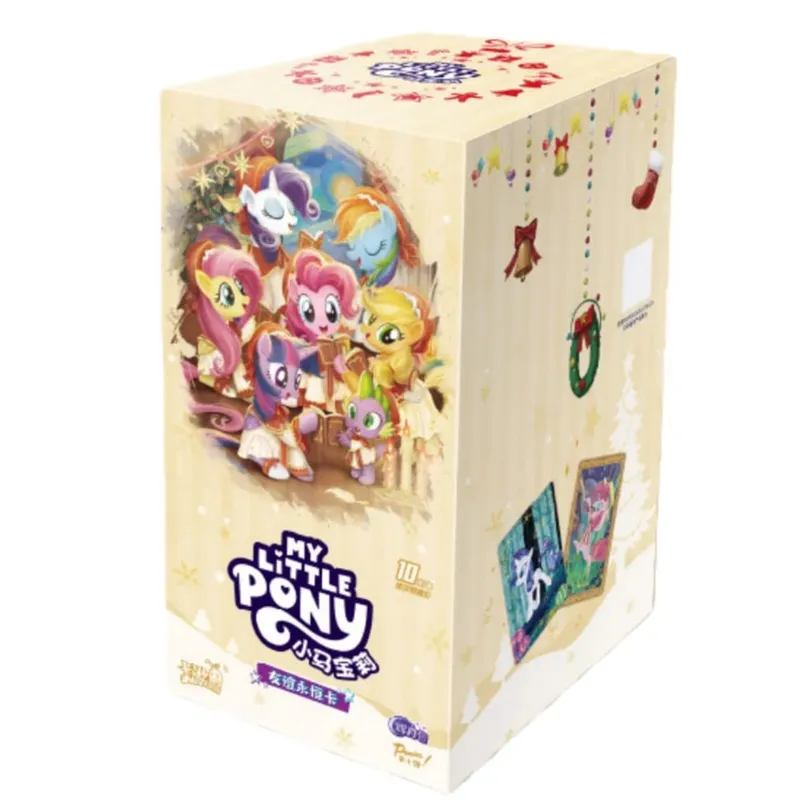 Genuine My Little Pony Card Friendship Forever Star Pack Gorgeous Gilded Princess Collectible Card Children's Holiday Gift