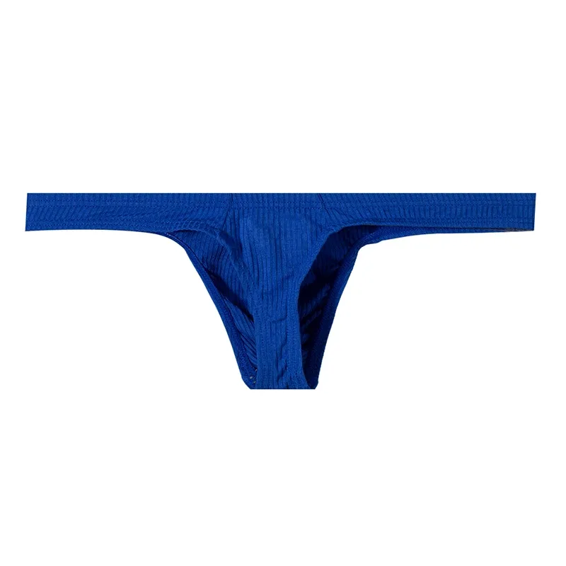 Cotton Men's Big Pouch Thong Panties Men Cotton Sports Running Underwear Comfortable Seamless Male G-string Briefs