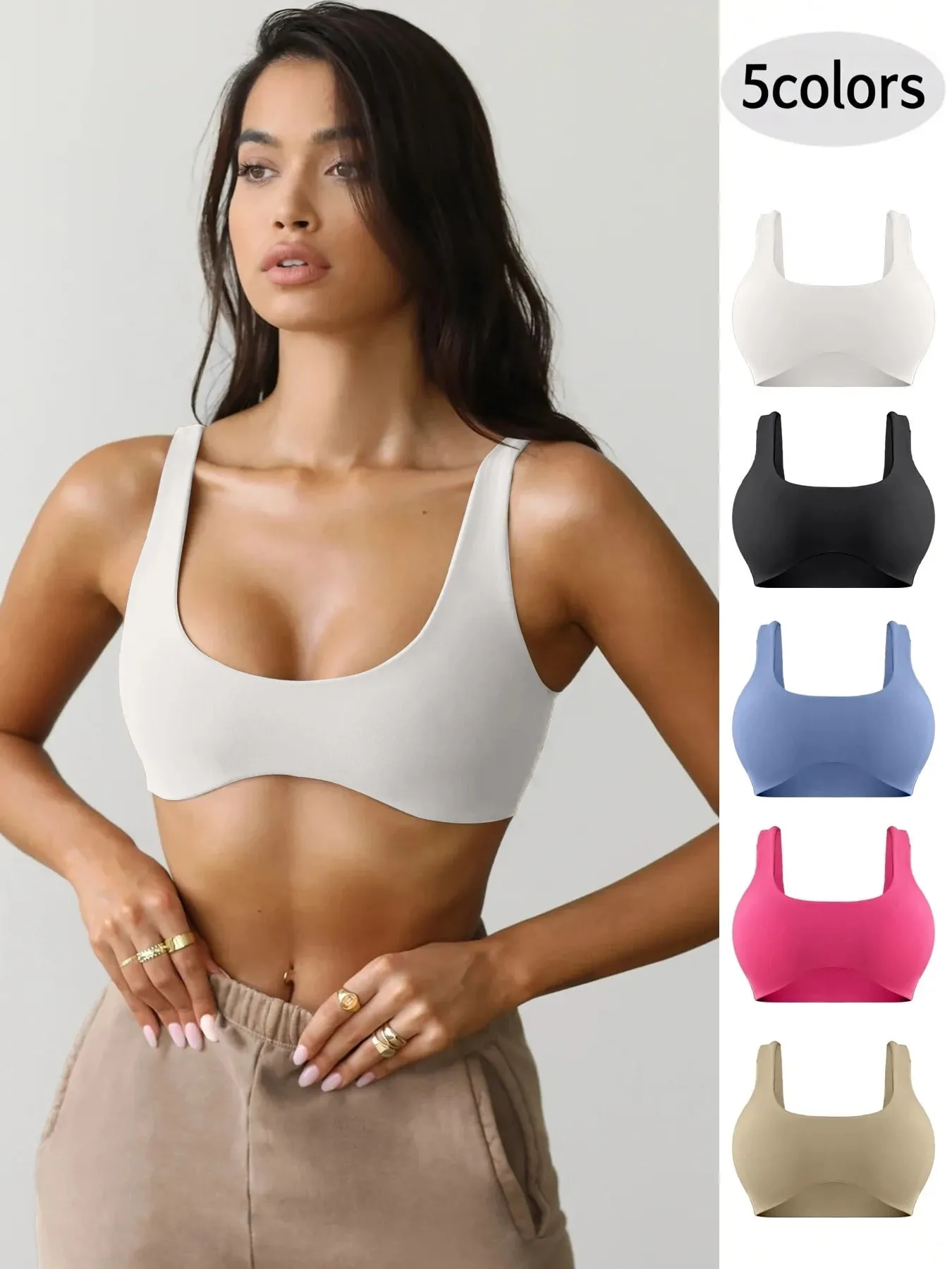 Naked double-sided brushed yoga clothes tight fitting sports underwear women's training running quick drying fitness yoga b