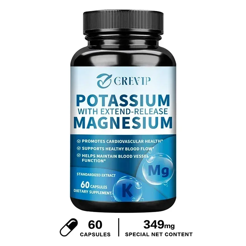 Kalium Magnesium - Förbättra sömnkvaliteten Minskar trötthet och huvudvärk gynnar ben- och hjärthälsa Immunsystemet